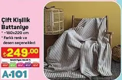 ÇİFT KİŞİLİK BATTANİYE ÇİFT KİŞİLİK BATTANİYE
